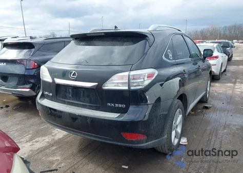 2010 Lexus Rx 350 z USA, uszkodzony, nr VIN 2T2BK1BA9AC005473
